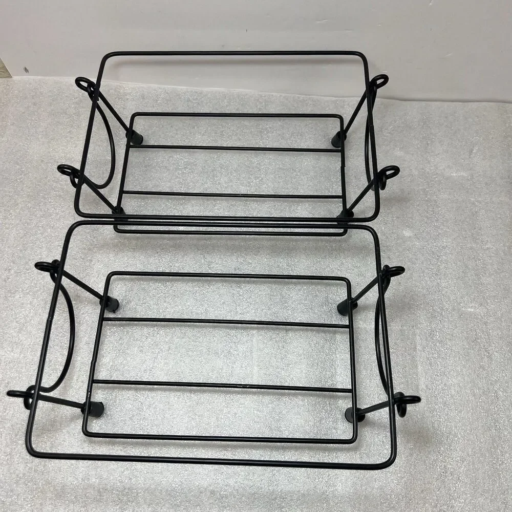 Lot Of 4 Temptations METAL WIRE RACK Rectangle Baking Dish Replacement Rack